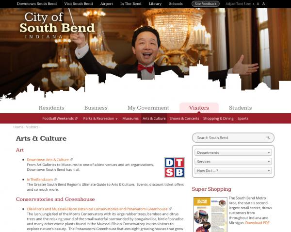 City Of SB Arts Page