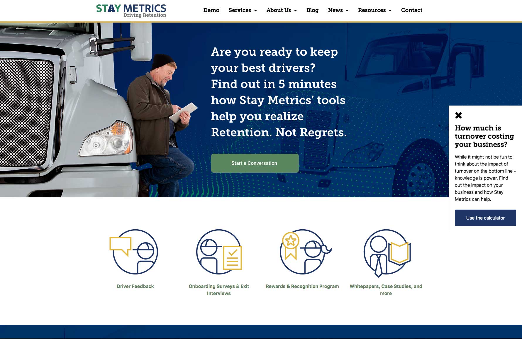 Featured image for “Stay Metrics Website”