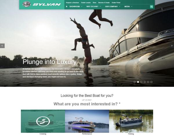 Featured image for “Sylvan Marine Website”