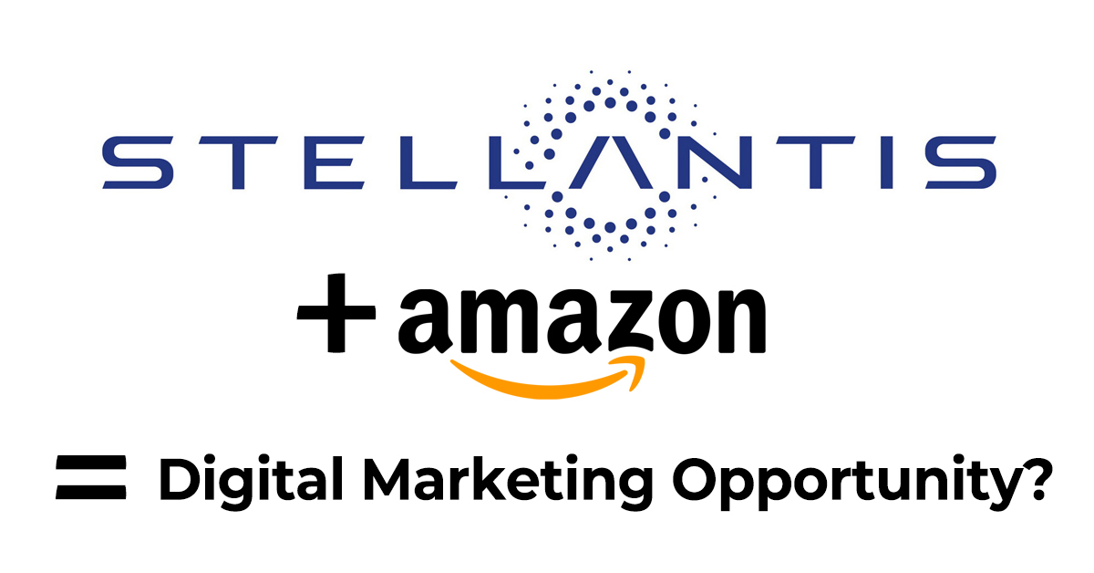 Featured image for “What The Stellantis & Amazon Partnership Means For Digital Marketing?”