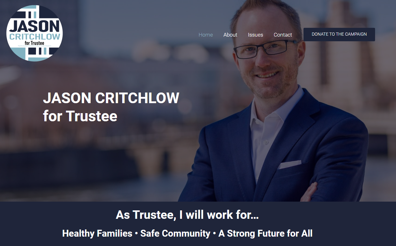 Featured image for “Jason Critchlow for Trustee”